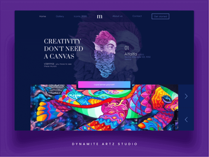 Murals In Vienna Web UI